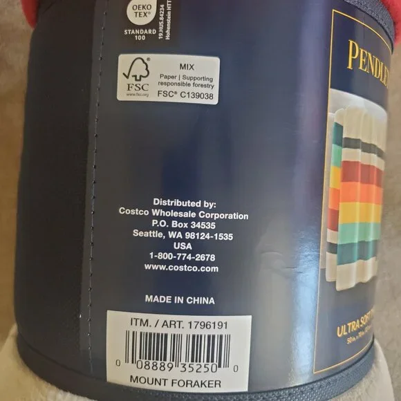 NWT Pendelton Ultra Soft Throw, 50 X 70 inches - Picture 10 of 10